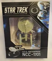 STAR TREK OFFICIAL STARSHIPS COLLECTION U.S.S. ENTERPRISE NCC-1701 EAGLEMOSS