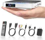 Mini DVD Player - 1080P HD Compact Player for TVs with HDMI, All Region
