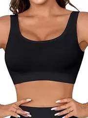 [Boolavard] New Seamless Sports Style Bra Crop Top Vest Comfort Stretch Bras Shapewear