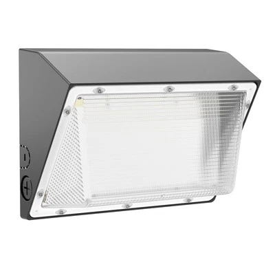 150W LED Wall Pack Light 2,2500LM with Dusk to Dawn Photocell Flood Security ...