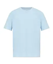 cotton t-shirt L light blue