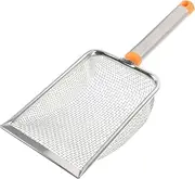 HOMOBABE Stainless Steel Cat Litter Scoop Litter Sifter with Fine Mesh for Easy Cleaning for Pet Owners Accessory