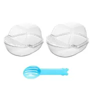 Hamster Sand Bath Box Small Animal Cage Sand Bath Small Animal Bath Container