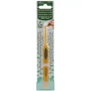 3 Pack Clover Soft Touch Crochet Hook-Size F6/3.75mm 1006F