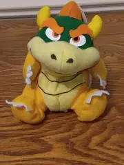 *FREE SHIP* 6" BOWSER Super Mario Beanbag Plush BD&A 1997 Vintage RARE New Tags