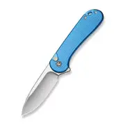 NEW Civivi Button Lock Elementum II Aluminium - Blue Grey C18062PD Folding Pocke