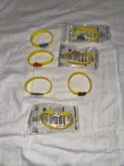 Brand New Disney Store Summer Play Days Wristband Set Of 7- Finding Dory, Stitch