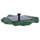 8V 1.6W Solar Powered Fountain Brushless Motor Water Pump Outdoor Garden Va