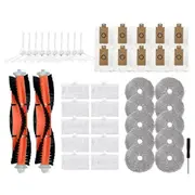 Main Brush & Dust Bag for W2 Robot Vacuum Cleaner Replacement