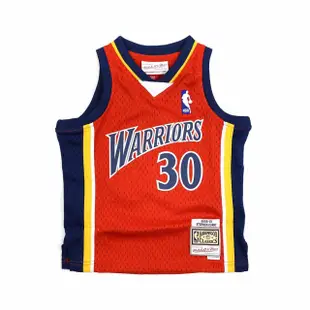 【NBA】M&N 幼兒 G1 Swingman復古球衣 勇士隊 09-10 Stephen Curry #30(WN2T1BLT0-WARSC)