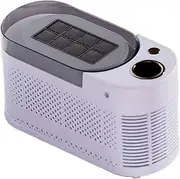 Portable Countertop Ice Maker Machine, 8 Cubes in 10 Mins, Compact Mini Ice Maker for Home/Camping/Car with DC 12V Adapter Purple