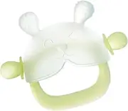 Toddler Teething Toys | Cute Baby Teethers Chew Toys - Sensory Toys, Anti Drop Wrist Hand Teether, Baby Teething Mitten, Food-Grade Soothing Teether for Babies