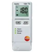 TESTO 184-T3 Temperature Data Logger For Transport Monitoring 0572 1843