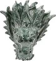 QUMIIRITY Dragon Head Fountain Wall Decor Outdoor Garden Water Fountain for Stunning Landscapes Elegant Design Enhancing Aesthetic Appeal Captivating Water Flow Feature