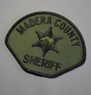 Madera County California Sheriff SWAT Subdued Black/OD Patch ++ Mint CA