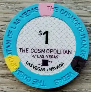 $1 Las Vegas The Cosmopolitan Casino Chip - Uncirculated