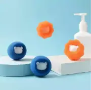 Wash & Go Fur Remover. Reusable washing machine pet hair trap remover. 4pc