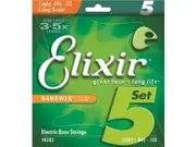 Elixir 14202 Bass Nano 5 String Light 45-130