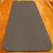 10 ft x 27 in SKID-RESISTANT Carpet Runner PEBBLE GRAY hall area rug floor mat