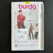 Burda Sewing Pattern 7126 Size 10-22 Blouse Tunic Top 90s Y2K