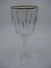 GORHAM SUNDANCE GOLD WINE GLASS - 8" 0105F