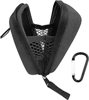 simhoa Golf Rangefinder Case Waterproof Portable Essential Golf Parts Weave Pouch Waist Bag Golf Range Finder Case Universal EVA for Traveling