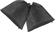 2pcs Pump Filter Bag Mesh Pump Barrier Pouch with Drawstring Durable Net