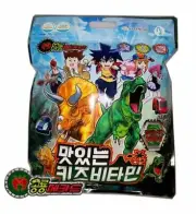 Dinosaur Vitamin 1000 tablets Dino Mecard Candy Peach Flavor Alen Crono Tyrrano