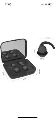 Ear Plugs for Noise Reduction, Earplugs for Sleeping Noise Cancelling 2 Pairs
