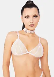 [OW INTIMATES] Crystal Triangle Bra