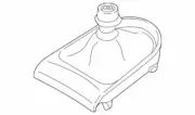 OEM NEW 2015-2020 Ford Mustang Manual Transmission Shift Boot FR3Z-7277-EA (for: Ford)