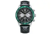 Citizen Three Sub Dial Leather Chronograph Men's Watch (CA4558-16E)