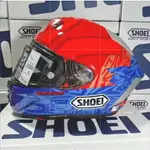 SHOEI X15 紅螞蟻 機車安全帽 全罩安全帽 烤漆工藝 雙D扣 單鏡片安全帽 進風口開關 可拆卸內襯 包裝盒 防塵