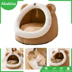 CAT BED FOR INDOOR CATS, WASHABLE CAT BED FOR INDOOR CATS OR