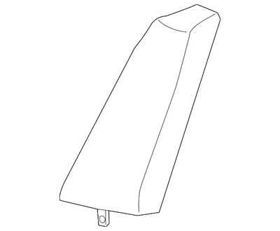 Genuine Honda Seat Back Bolster Cushion 82150-TT1-V01ZB