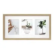 Profile Victorian Ash 25x50 cm Photo Frame - 3x 13x18cm Photos