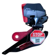 Sram Force AXS Front Derailleur 12 speed braze on Fit Red D1