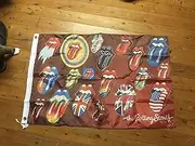 Rolling Stones Mick jagger Sign poster Aussie man cave flags mancave banner flag