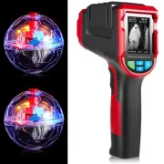 3 Pcs Ghost Hunting Equipment Kit Include Thermal Camera NF-521 and 2 LED Gho...
