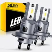 -2 Pcs H7 Led Canbus Headlight 6000k Wireless Turbo Super Bright Csp Led Non Polarity 15000lm 12v 1:1 Mini Design Ip68