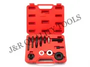 12Pc Pulley Puller Remover & Installer Kit Power Steering Pump Alternator Pulley