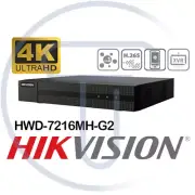 Hikvision Hiwatch DVR HWD-7216MH-G2 16 Channel 2 4 8 Mpixel Hybrid 5-in-1