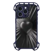 iPhone 16 Pro Ultra Bounce Case MagSafe Compatible Leather Heart