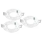3set 126mm (4.96") Universal Light Fixture Mounting Bracket Kit Light Crossbar