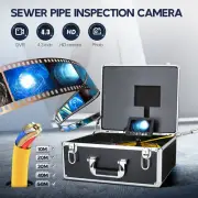 22MM Handheld Drain Sewer Camera Pipe Inspection Camera 4.3" DVR Monitor 20M