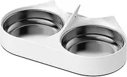 PETLIBRO Pet Food Splitter with Stainless Steel Bowls, Automatic Cat Feeder Bowls for Two Cats or Dogs, Suitable for PETLIBRO Automatic Cat Feeder PLAF005, PLAF006, PLAF103, PLAF203