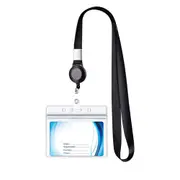 Neck Strap Nurse Doctor Student Exhibition ID Card Clips Badge Holder Retractable Lanyards Id Badge Holder