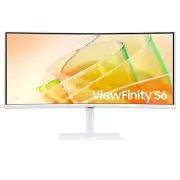 Samsung 34" ViewFinity S65TC Ultra-wide Curved WQHD Monitor. LS34C650TAEXXY