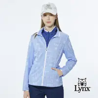 在飛比找ETMall東森購物網優惠-【Lynx Golf】女款吸排功能TRICOT刷毛Lynx字