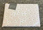 Eccolo World Traveler Travel Case Organizer Pouch. Pink With FlowersNew With Tag